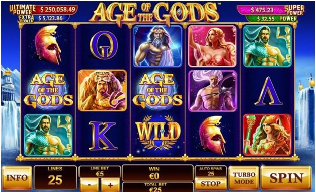 Age of the Gods pokies