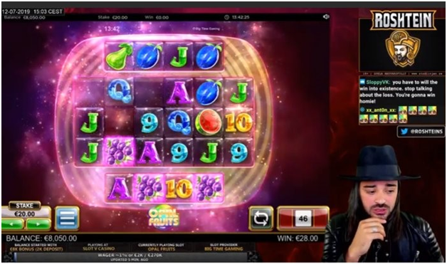 Casino games on Twitch