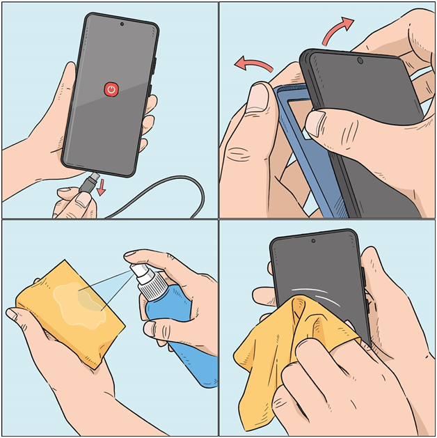 How often should you clean your phone?