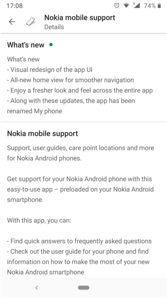 Nokia mobile support
