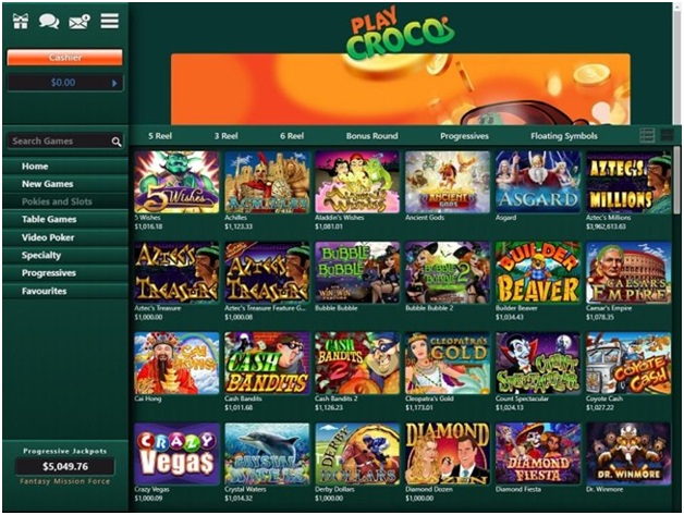 Play Croco Casino AUD