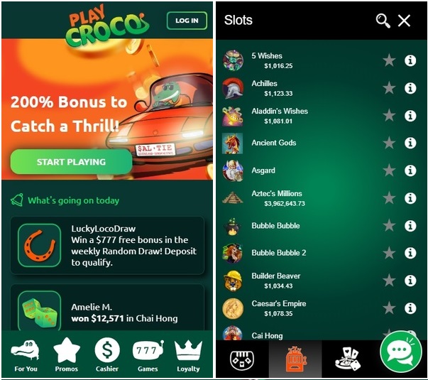 Guide to play real money pokies at new Croco casino with your Nokia mobile