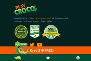 Play Croco Casino licensed